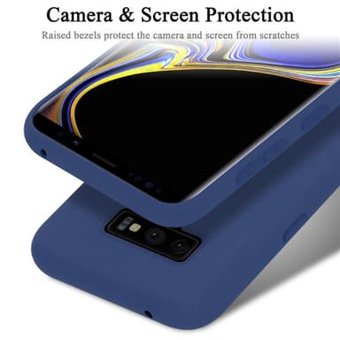 Samsung Galaxy NOTE 9 silikondeksel case (blå)