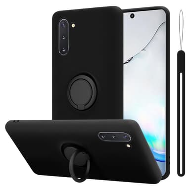 Deksel Samsung Galaxy NOTE 10 Ring Case (svart)