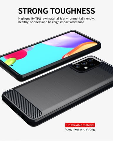 Deksel Samsung Galaxy A72 4G / 5G ultra slim (svart)
