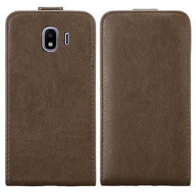Samsung Galaxy J4 2018 deksel flip cover (brun)