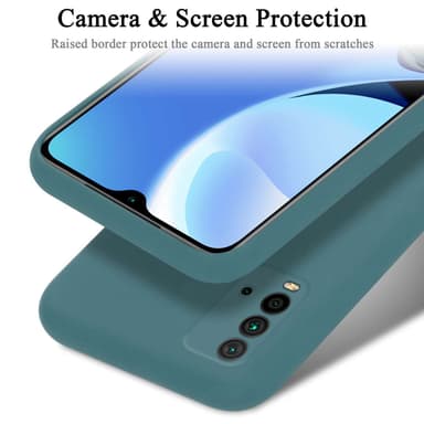 Xiaomi RedMi 9T silikondeksel case (Grønn)
