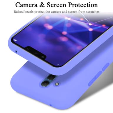 Huawei MATE 20 LITE silikondeksel case (lilla)