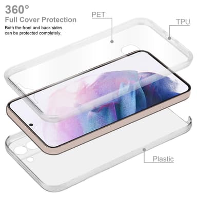 Samsung Galaxy S21 PLUS Deksel 360 Case Cover