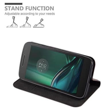 Motorola MOTO G4 PLAY lommebokdeksel case (brun)