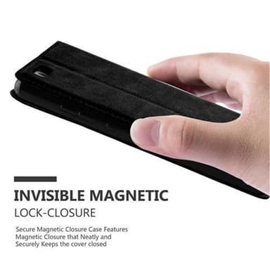 Huawei P8 LITE 2015 lommebokdeksel case (svart)