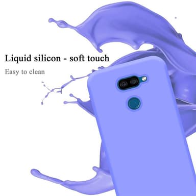 LG K40S silikondeksel case (lilla)