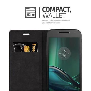 Motorola MOTO G4 PLAY lommebokdeksel case (brun)