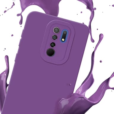 Xiaomi RedMi 9 Deksel case (lilla)
