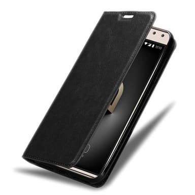 Alcatel 5 lommebokdeksel case (svart)