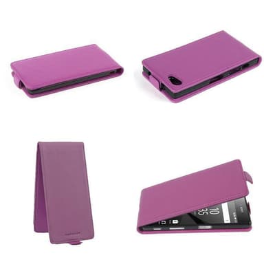 Sony Xperia Z5 PREMIUM Deksel Cover Etui (lilla)