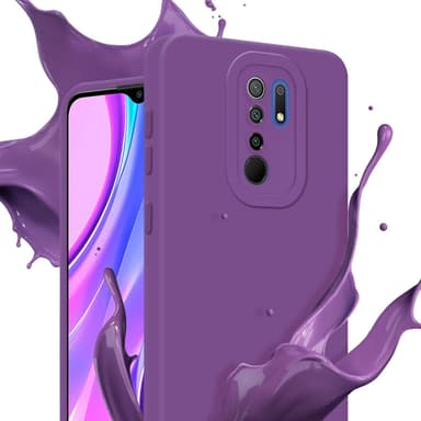 Xiaomi RedMi 9 Deksel case (lilla)