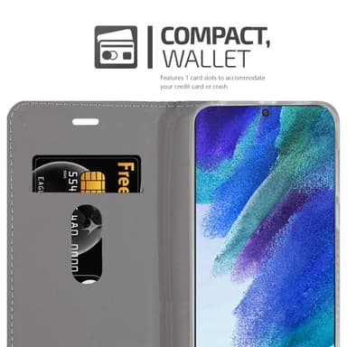 Samsung Galaxy S22 PLUS lommebokdeksel etui (grå)