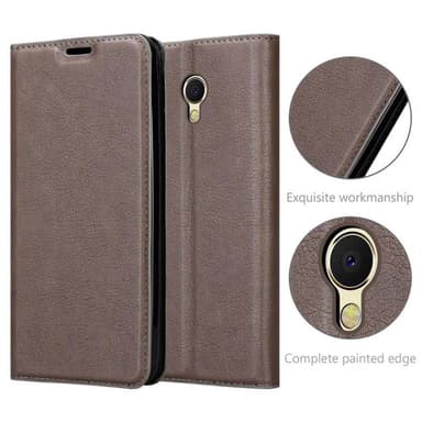 MEIZU MX6 lommebokdeksel case (brun)