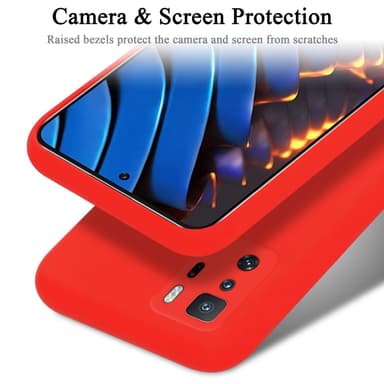 Xiaomi POCO X3 GT silikondeksel case (rød)