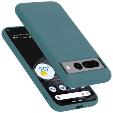 Google PIXEL 7 PRO silikondeksel case (Grønn)