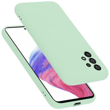 Samsung Galaxy A53 5G silikondeksel case (grønn)