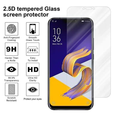 Asus ZenFone 5Z Skjermbeskytter Skärmskydd