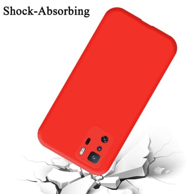 Xiaomi POCO X3 GT silikondeksel case (rød)