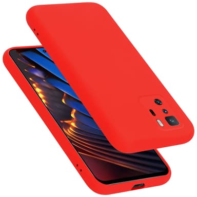 Xiaomi POCO X3 GT silikondeksel case (rød)