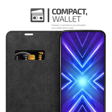 Honor 9X lommebokdeksel case (grå)
