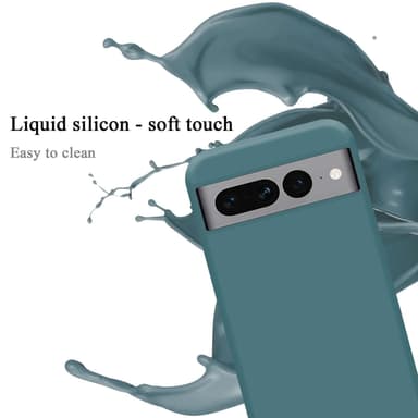 Google PIXEL 7 PRO silikondeksel case (Grønn)