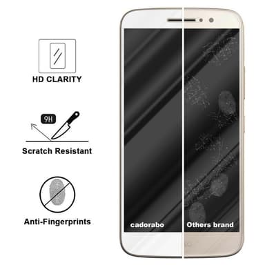 Motorola MOTO M Skjermbeskytter Skärmskydd (hvit)