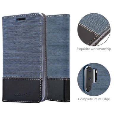 Samsung Galaxy NOTE 10 PLUS lommebokdeksel etui (blå)