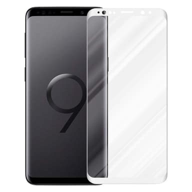 Samsung Galaxy S9 Skjermbeskytter Skärmskydd (hvit)