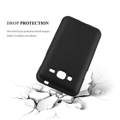 Deksel Samsung Galaxy J3 2016 Case Cover (svart)