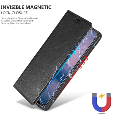 Oukitel C21 PRO lommebokdeksel case (svart)