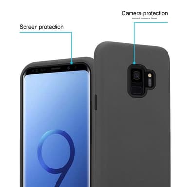 Samsung Galaxy S9 Deksel Case Cover (grå)
