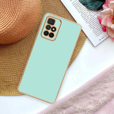 Xiaomi RedMi 10 silikondeksel case (grønn)