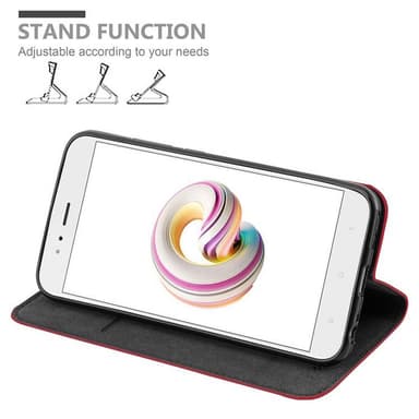 Xiaomi Mi A1 / Mi 5X lommebokdeksel case (rød)