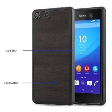 Sony Xperia M5 Deksel Case Cover (svart)