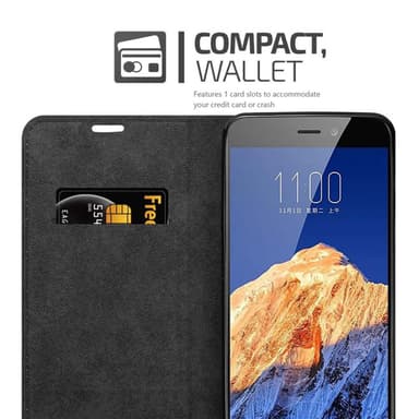 ZTE Nubia N1 lommebokdeksel case (svart)