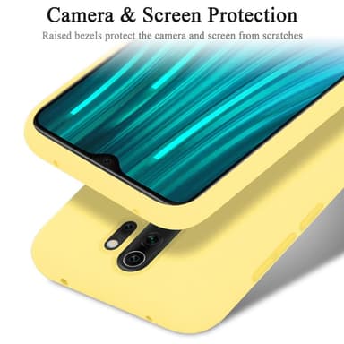 Xiaomi RedMi NOTE 8 PRO silikondeksel case (gul)