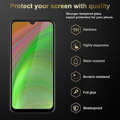Motorola MOTO G8 PLUS 3x Skjermbeskytter Skärmskydd