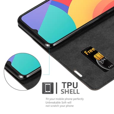 Alcatel 1S 2021 / 3L 2021 lommebokdeksel case (brun)