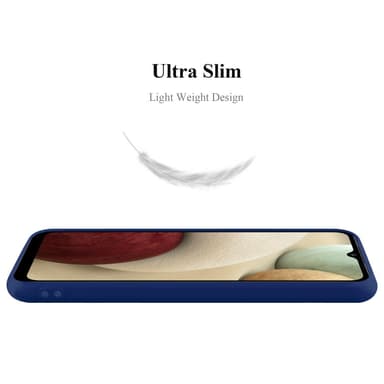 Deksel Samsung Galaxy A12 / M12 Silikon cover (blå)