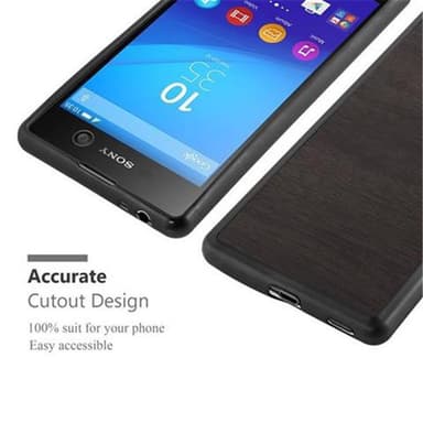 Sony Xperia M5 Deksel Case Cover (svart)