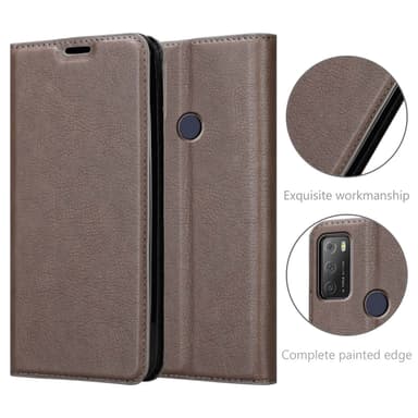 Alcatel 1S 2021 / 3L 2021 lommebokdeksel case (brun)