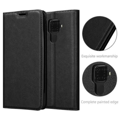 Huawei MATE 30 LITE lommebokdeksel case (svart)