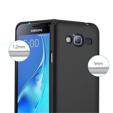 Deksel Samsung Galaxy J3 2016 Case Cover (svart)