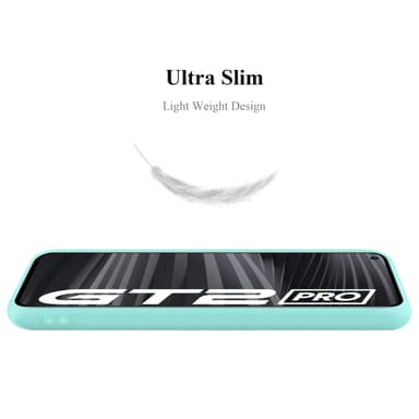 Deksel Realme GT 2 PRO Silikon cover (blå)
