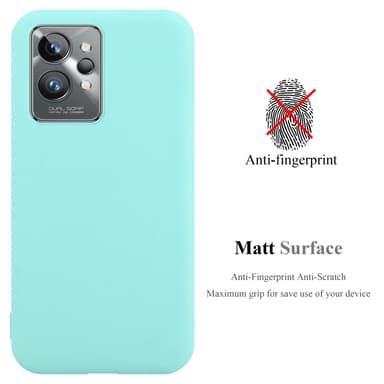 Deksel Realme GT 2 PRO Silikon cover (blå)