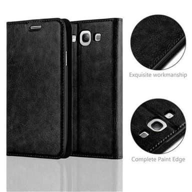 Samsung Galaxy S3 / S3 NEO lommebokdeksel case (svart)