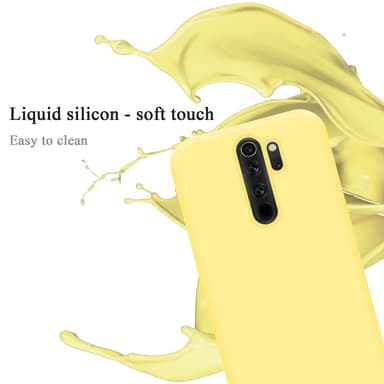 Xiaomi RedMi NOTE 8 PRO silikondeksel case (gul)