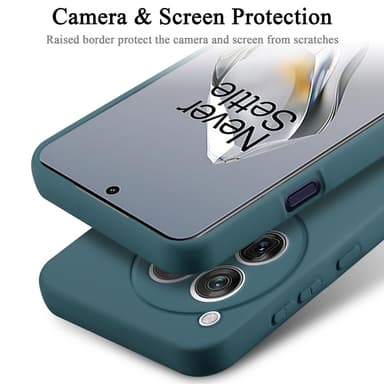 OnePlus 12 silikondeksel case (Grønn)