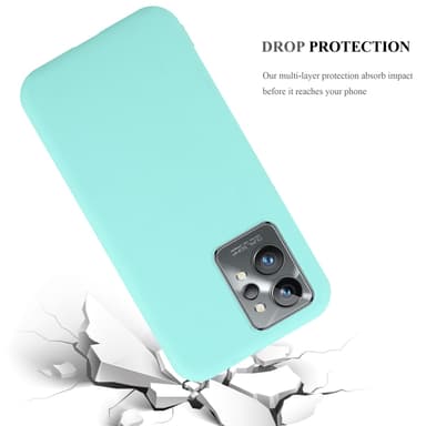Deksel Realme GT 2 PRO Silikon cover (blå)