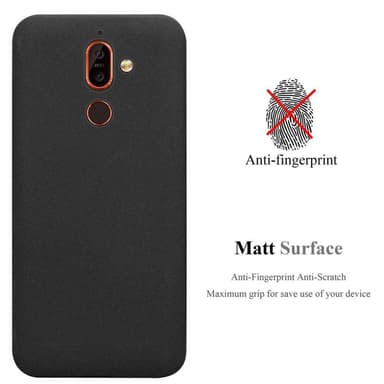 Deksel Nokia 7 PLUS case (svart)